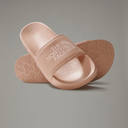 The North Face Base Camp Iii-badslippers Voor Dames Cafe Creme-evening Sand Pink female