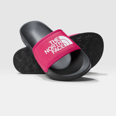 The North Face Base Camp Iii-badslippers Voor Dames Pink Primrose-tnf White female