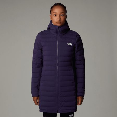 The North Face Belleview Stretch-donsparka Voor Dames Eternal Purple female