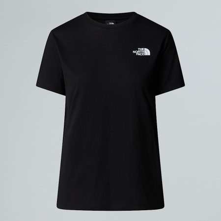 The North Face Blanca-t-shirt Voor Dames Tnf Black female