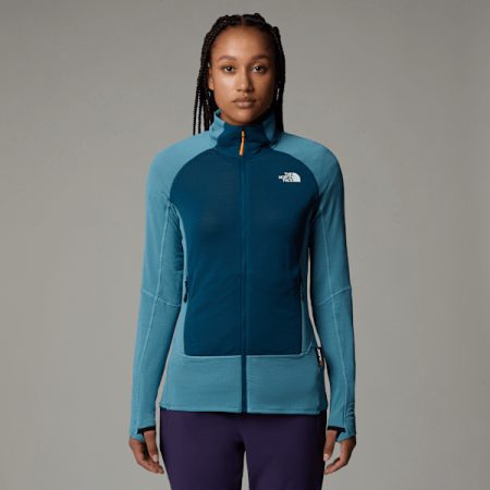 The North Face Bolt Polartec® Power Grid™-jas Voor Dames Algae Blue-midnight Petrol female