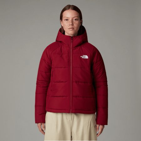 The North Face Circular Synthetic-jas Met Capuchon Voor Dames Beetroot female