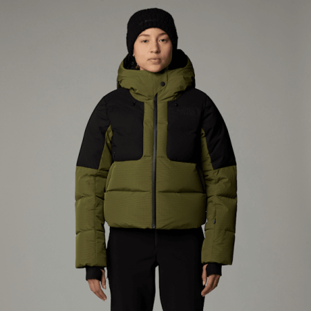 The North Face Cropped Cold Spell-donsjas Voor Dames Forest Olive female