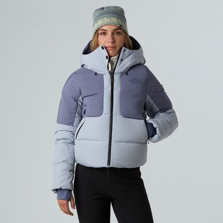 The North Face Cropped Cold Spell-donsjas Voor Dames Blue Flax-twilight Galaxy female