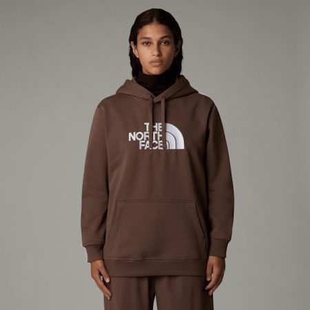 The North Face Drew Peak-hoodie Voor Dames Smokey Brown female