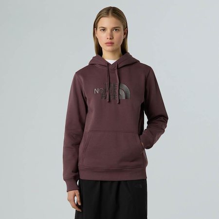 The North Face Drew Peak-hoodie Voor Dames Tawny Quartz-anthracite Grey female