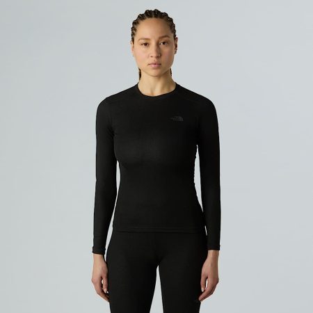 The North Face Easy-top Met Lange Mouwen Voor Dames Tnf Black female
