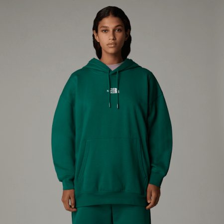 The North Face Essential-hoodie Voor Dames Evergreen female