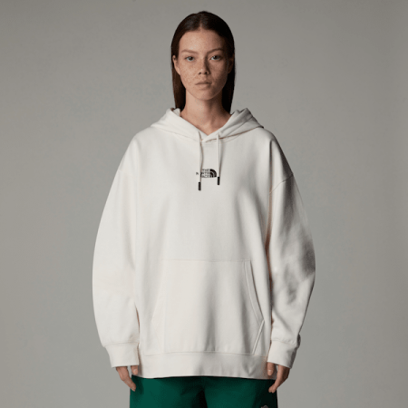 The North Face Essential-hoodie Voor Dames White Dune female