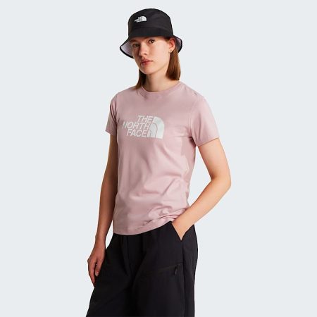 The North Face Evolution Half Dome Slim T-shirt Voor Dames Metal Pink female