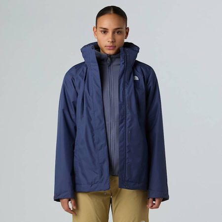 The North Face Evolve Ii Triclimate®-3-in-1-jas Voor Dames Lunar Blue-twilight Galaxy female