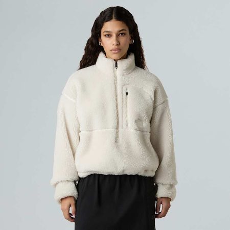 The North Face Extreme Pile-fleecetrui Voor Dames White Dune female
