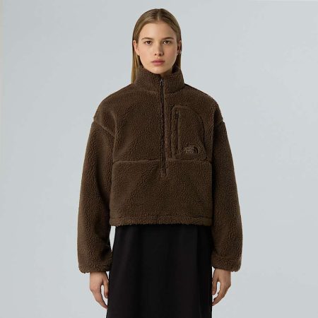 The North Face Extreme Pile-fleecetrui Voor Dames Smokey Brown female