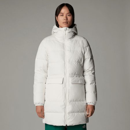 The North Face Gotham Parka Voor Dames White Dune female