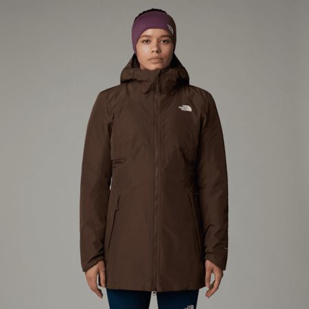 The North Face Hikesteller-geïsoleerde Parka Voor Dames Smokey Brown female