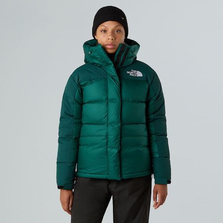 The North Face Himalayan-donsparka Voor Dames Hunter Green-recycled Down female