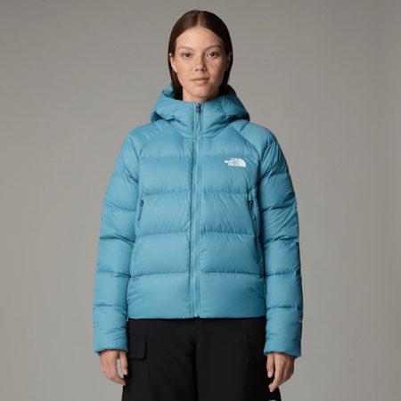 The North Face Hyalite-donsjas Met Capuchon Voor Dames Algae Blue female