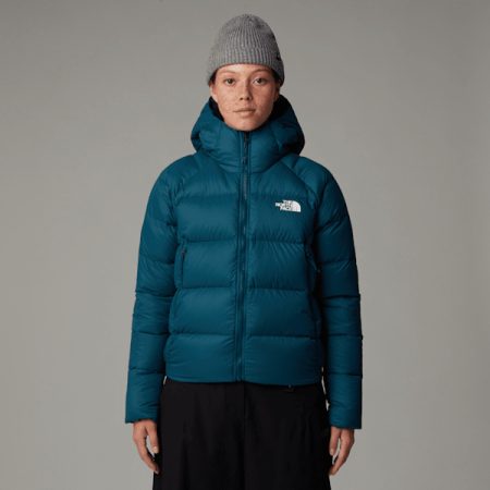 The North Face Hyalite-donsjas Met Capuchon Voor Dames Midnight Petrol female