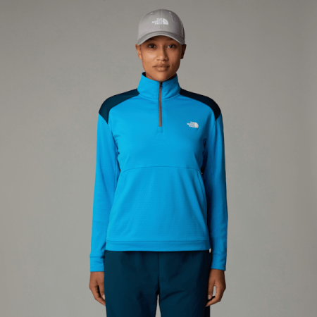 The North Face Kikash-sweatshirt Met Kwartrits Voor Dames Belay Blue female