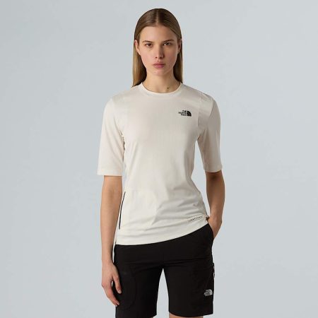 The North Face Lightrange™-t-shirt Voor Dames White Dune female