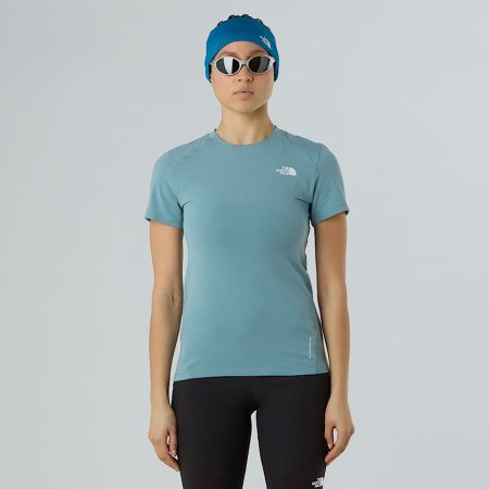 The North Face Lightning Alpine-t-shirt Voor Dames Shallow Blue female