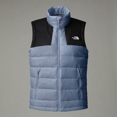The North Face Massif-donsbodywarmer Voor Dames Indigo Stone-tnf Black female