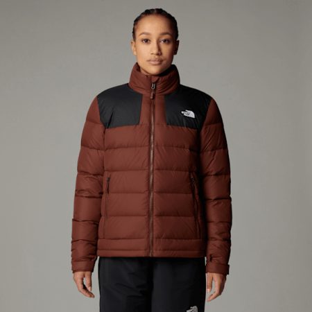 The North Face Massif-donsjas Voor Dames Dark Oak-tnf Black female