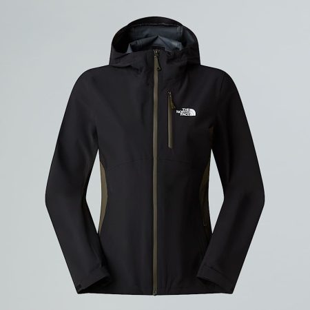 The North Face Inritsbare Mikeno-jas Voor Dames Tnf Black-new Taupe Green-new Taupe Green female