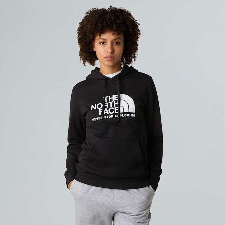 The North Face New Peak-hoodie Voor Dames Tnf Black-tnf White female