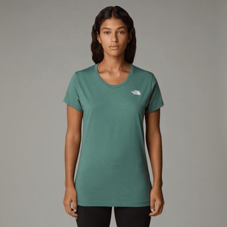 The North Face New Peak-t-shirt Voor Dames Dark Sage female