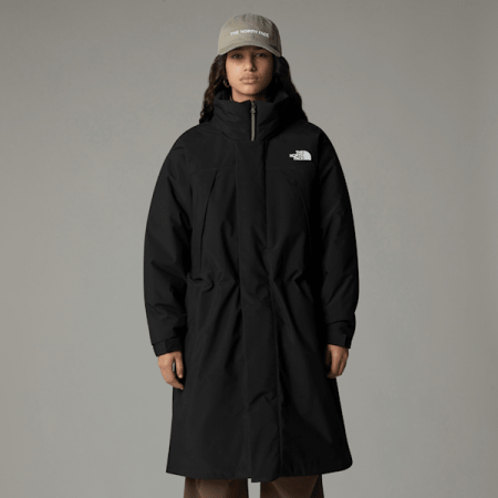 The North Face Gewatteerde Parka Met Langere Lengte Tnf Black female