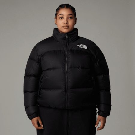 The North Face Plus Size 1996 Retro Nuptse-jas Voor Dames Recycled Tnf Black female