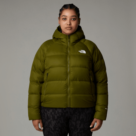 The North Face Plus Size Hyalite-donsjas Met Capuchon Voor Dames Forest Olive female