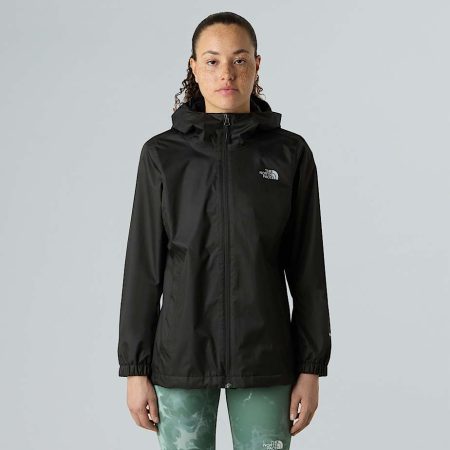 The North Face Quest-jas Met Capuchon Voor Dames Tnf Black-foil Grey female