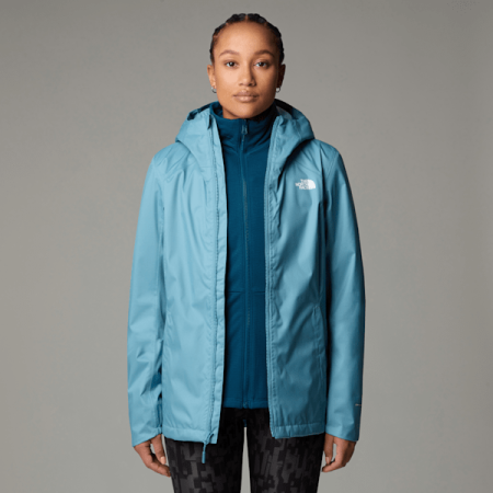 The North Face Quest Triclimate 3-in-1-jas Voor Dames Algae Blue-midnight Petrol female