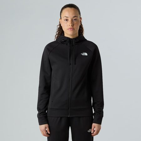 The North Face Reaxion 2.0-jas Met Capuchon En Volledige Rits Voor Dames Tnf Black Heather female
