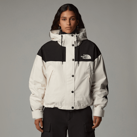 The North Face Reign On-jas Voor Dames White Dune-tnf Black female