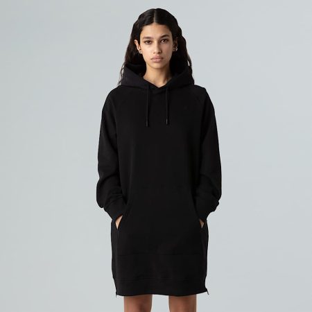 The North Face Relaxed-jurk Met Capuchon Voor Dames Tnf Black female