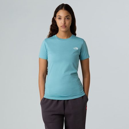 The North Face Simple Dome-t-shirt Voor Dames Blue Eclipse female