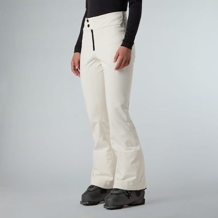 The North Face Snoga-skibroek Voor Dames White Dune-white Dune female