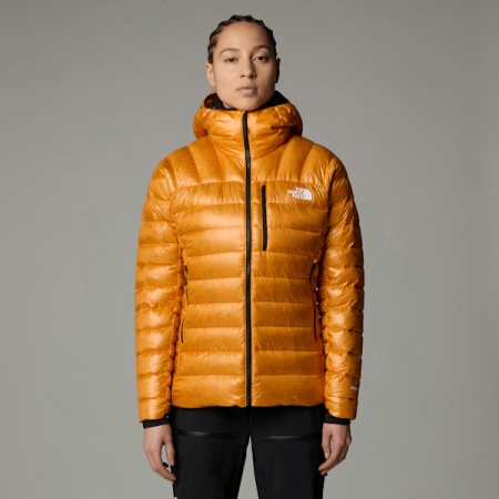 The North Face Summit Breithorn-donsjas Met Capuchon Voor Dames Apricot Glaze female