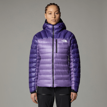 The North Face Summit Breithorn-donsjas Met Capuchon Voor Dames Peak Purple-purple Granite female