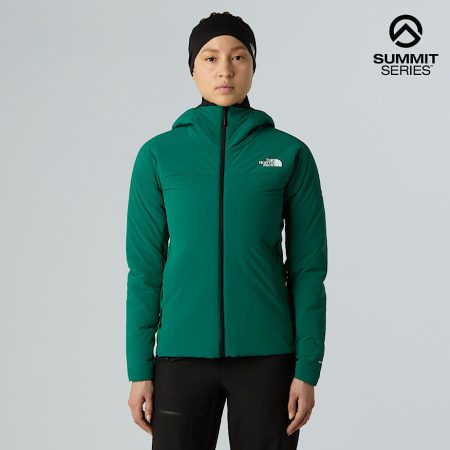 The North Face Summit Casaval Hybrid Midlayer-hoodie Voor Dames Evergreen female