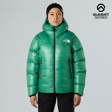 The North Face Summit Pumori-donsparka Voor Dames Nebula Green female