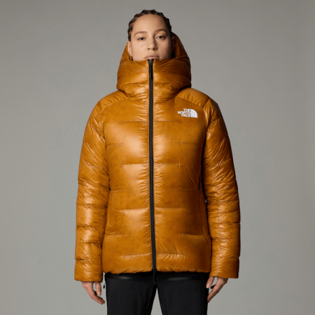 The North Face Summit Pumori-donsparka Voor Dames Iron Citrus female