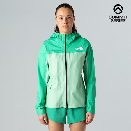 The North Face Summit Superior Futurelight™-jas Voor Dames Nebula Green-spring Bud female