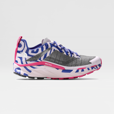 The North Face Tnf X Elvira Vectiv™ Infinite-trailrunningschoenen Lapis Blue Fernando Elvira Collab Print-lavender Fog female