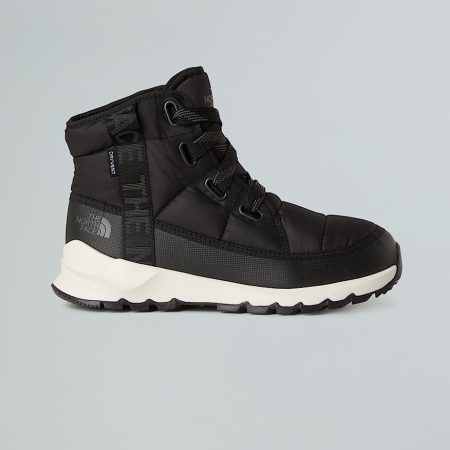 The North Face Thermoball™ Lace-up Luxe Waterproof-boots Voor Dames Tnf Black-asphalt Grey female