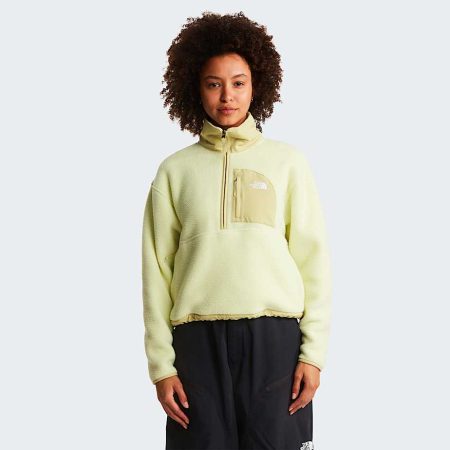 The North Face Yumiori Off-peak-fleecejas Met Halve Rits Voor Dames Lemon Mist-pear female