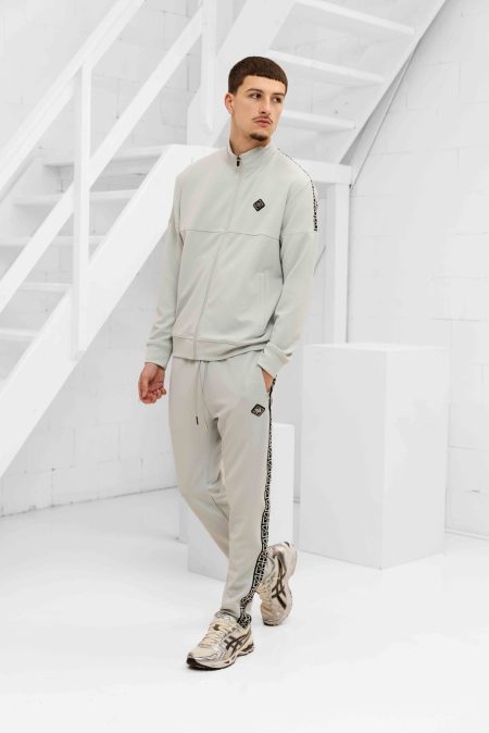 XPLCT Creator Trainingspak Heren Grijs - Maat S - Kleur: Lichtgrijs | Soccerfanshop